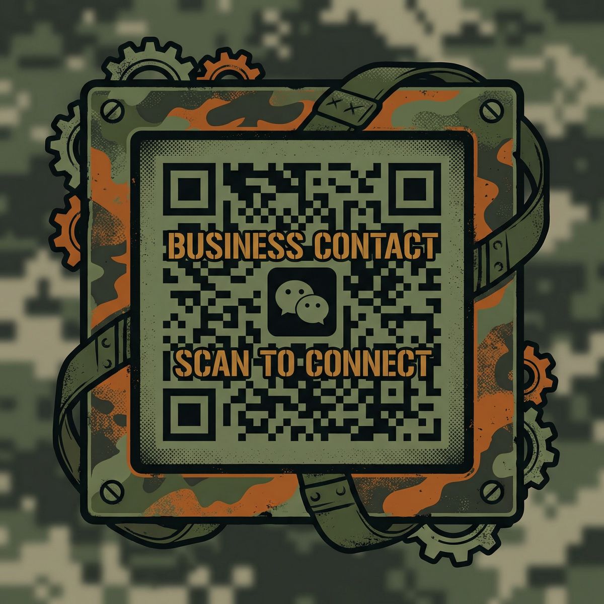 小马拉大车商务二维码